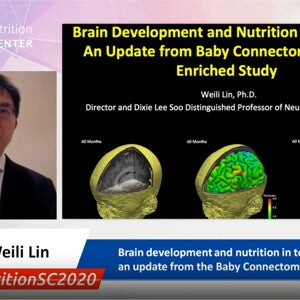 Brain development and nutrition in toddlers–update from the Baby Connectome Project - Prof. Weili Lin