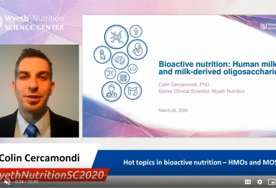 Hot topics in bioactive nutrition – HMOs and MOS - Dr. Colin Cercamondi