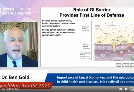 Importance of faecal biomarkers and the microbiome’s role in child health and disease… Is it really all about the poop? - Dr. Ben Gold Importance of faecal biomarkers and the microbiome’s role in child health and disease… Is it really all about the poop? - Dr. Ben Gold