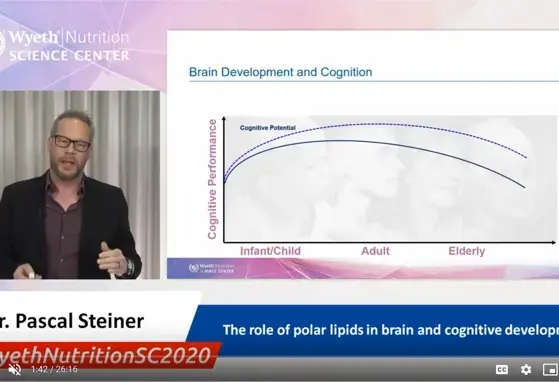 The role of polar lipids in brain and cognitive development - Dr. Pascal Steiner
