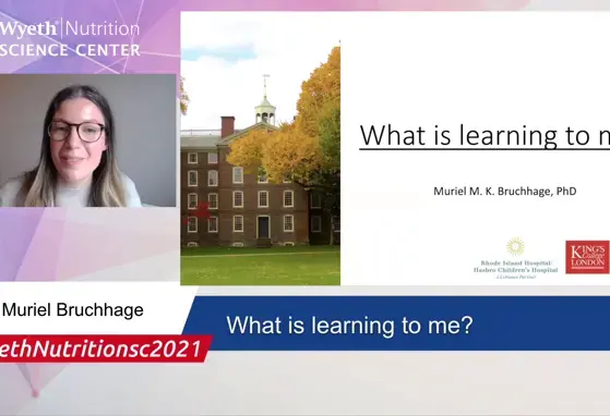 "What is learning to me?" by Dr. Muriel Bruchhage