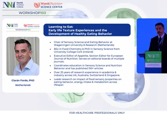 ‘Learning to Eat’: The Role of early life texture experience in the development of eating behaviours