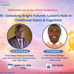 Unlocking Bright Futures Lutein's role in childhood vision and cognition March 2026