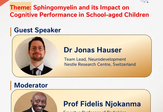 Sphingomyelin and its Impact on Cognitive Performance in School-aged Children Lagos, SW, SS...
