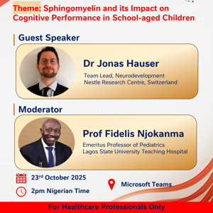 Sphingomyelin and its Impact on Cognitive Performance in School-aged Children Lagos, SW, SS...